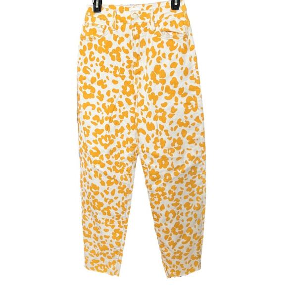 Mother The Curbside Heel Fray High Rise Jeans In Second Chance Size 27 - Picture 3 of 13